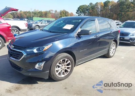 2020 Chevrolet Equinox Fwd Ls z USA, uszkodzony, nr VIN 3GNAXHEV8LS727331
